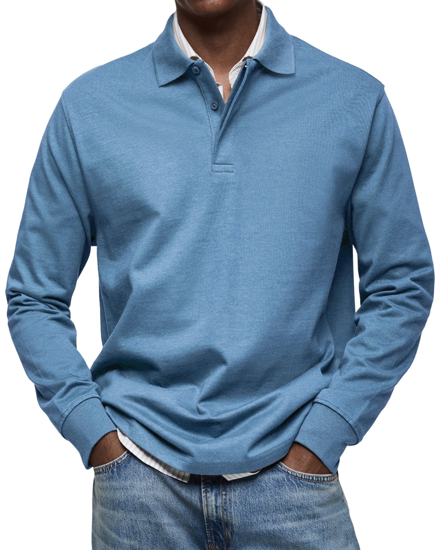 Beeckhoven™ | Casual Polo Shirt with Long Sleeves