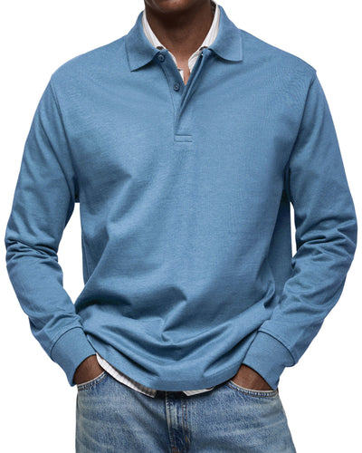 Beeckhoven™ | Casual Polo Shirt with Long Sleeves