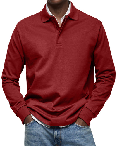 Beeckhoven™ | Casual Polo Shirt with Long Sleeves