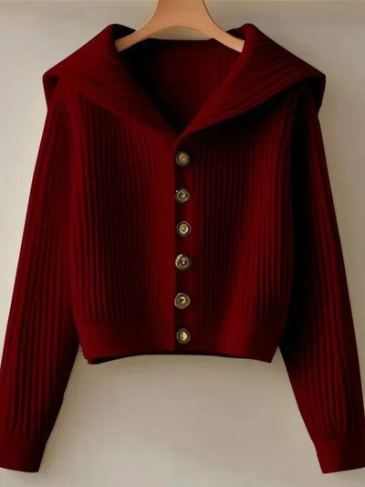 Melina Ribbed Knit Cardigan