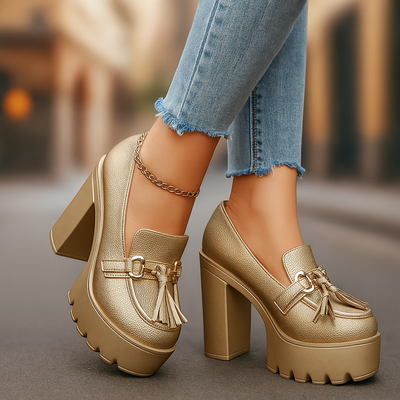 Mavina Platform Loafers