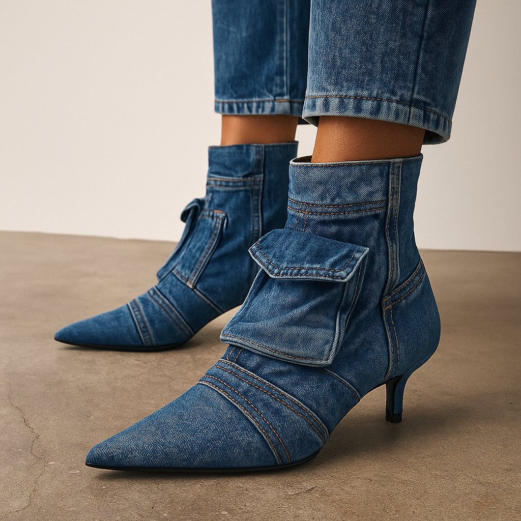 Serena Valenti Denim Boots
