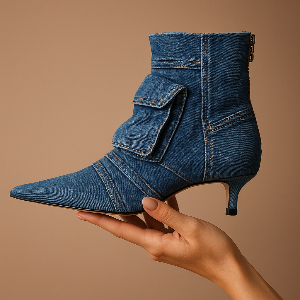 Serena Valenti Denim Boots