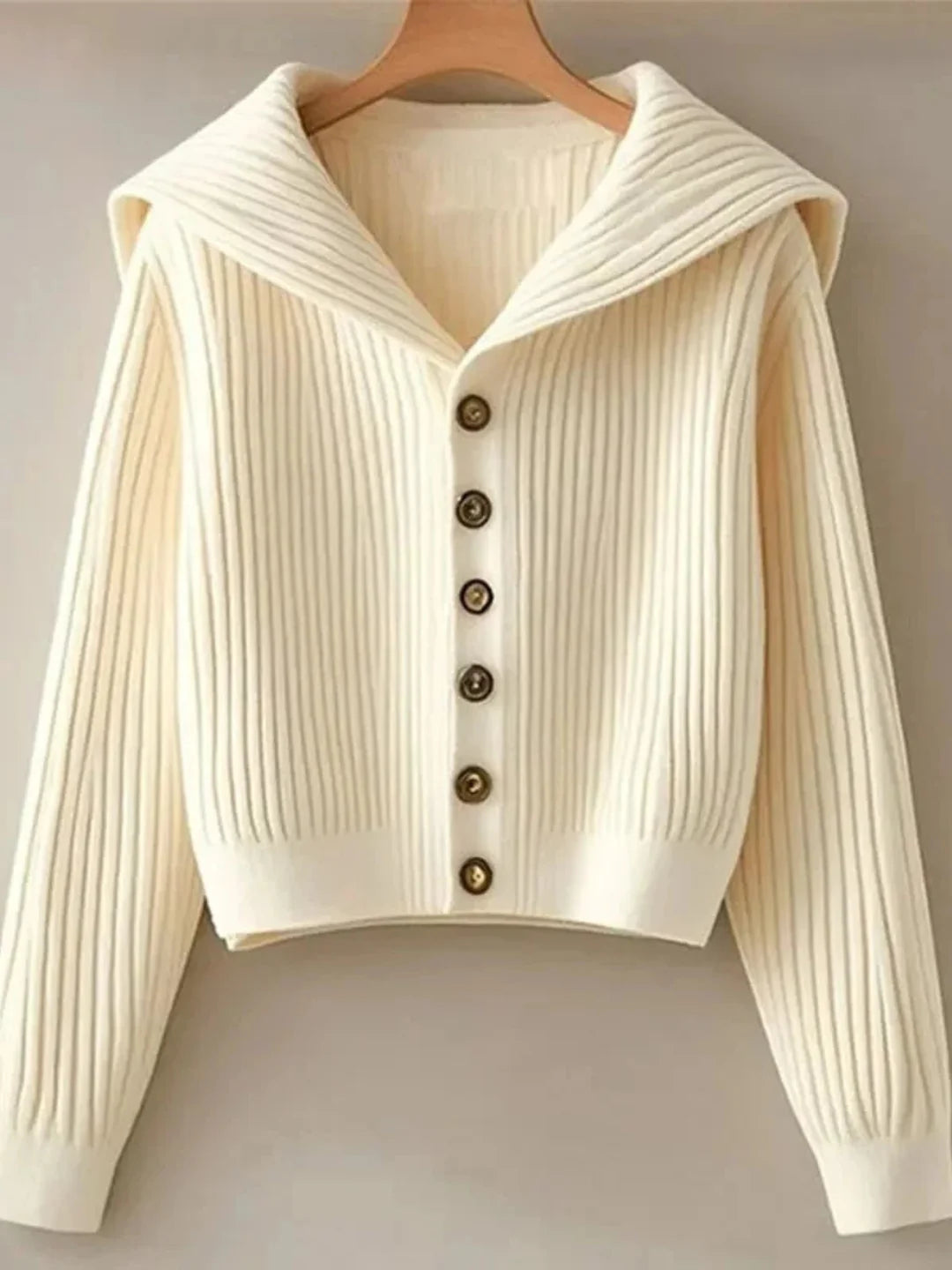 Melina Ribbed Knit Cardigan