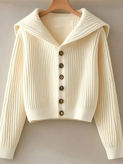 Melina Ribbed Knit Cardigan