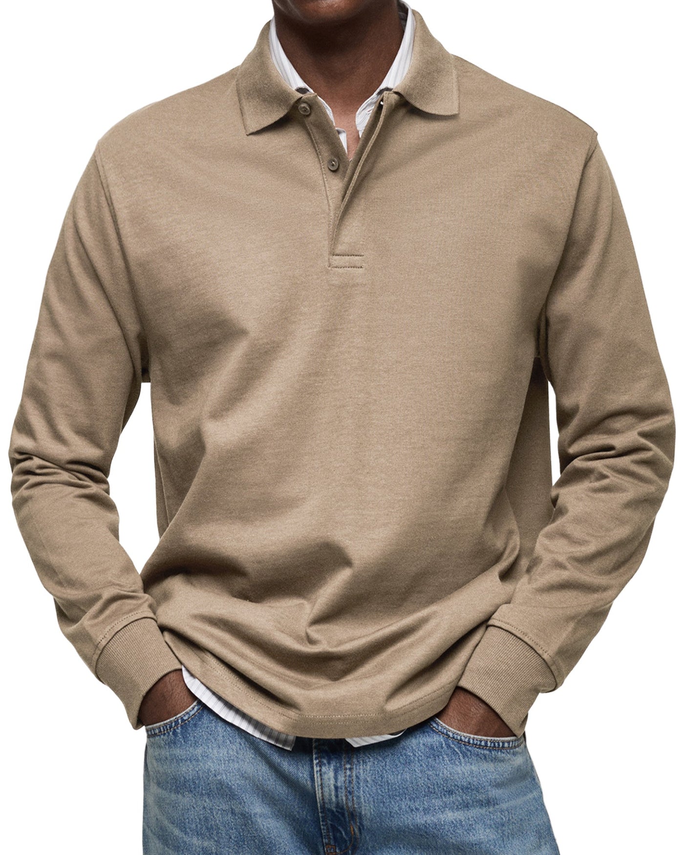 Beeckhoven™ | Casual Polo Shirt with Long Sleeves