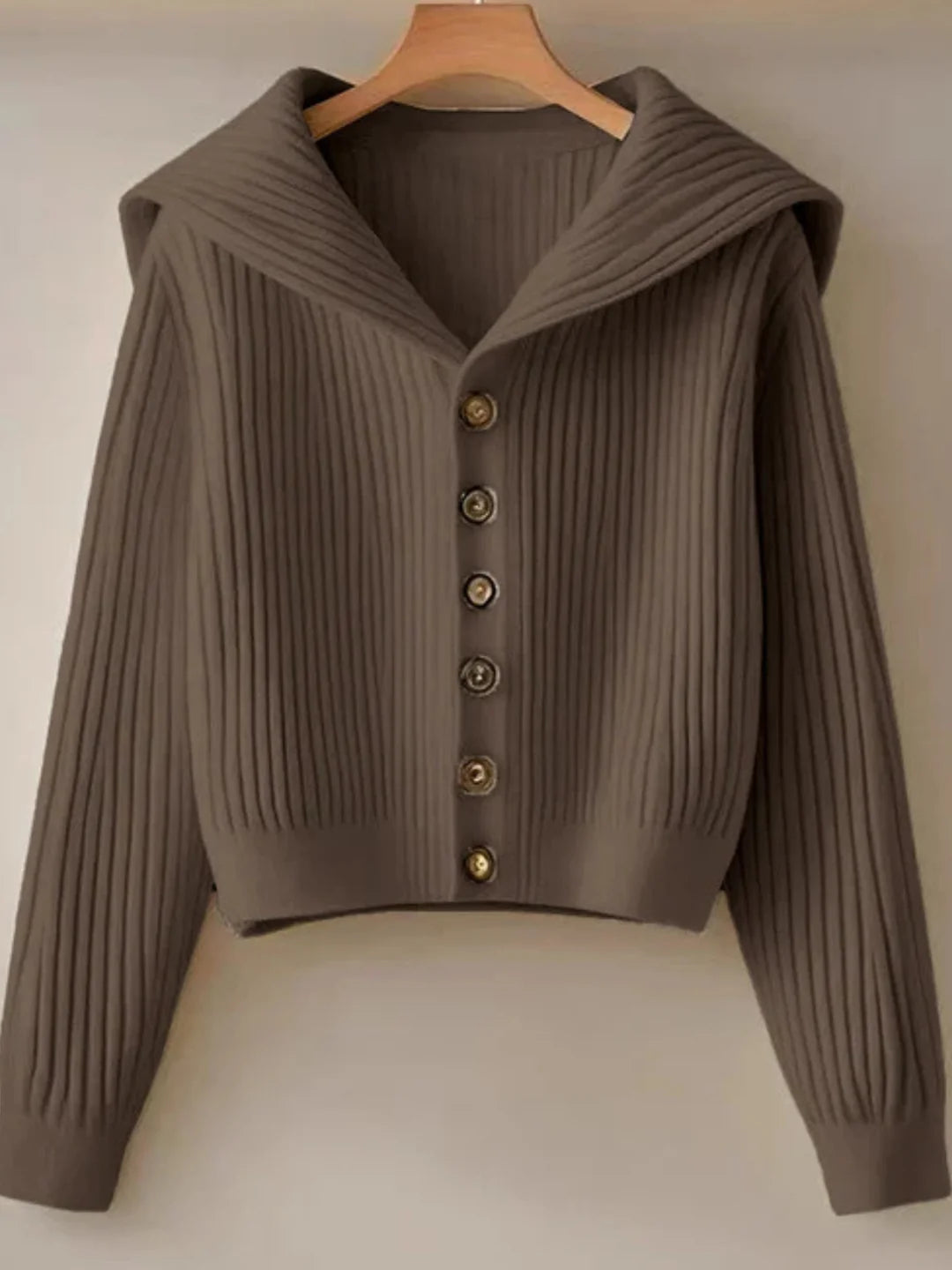 Melina Ribbed Knit Cardigan
