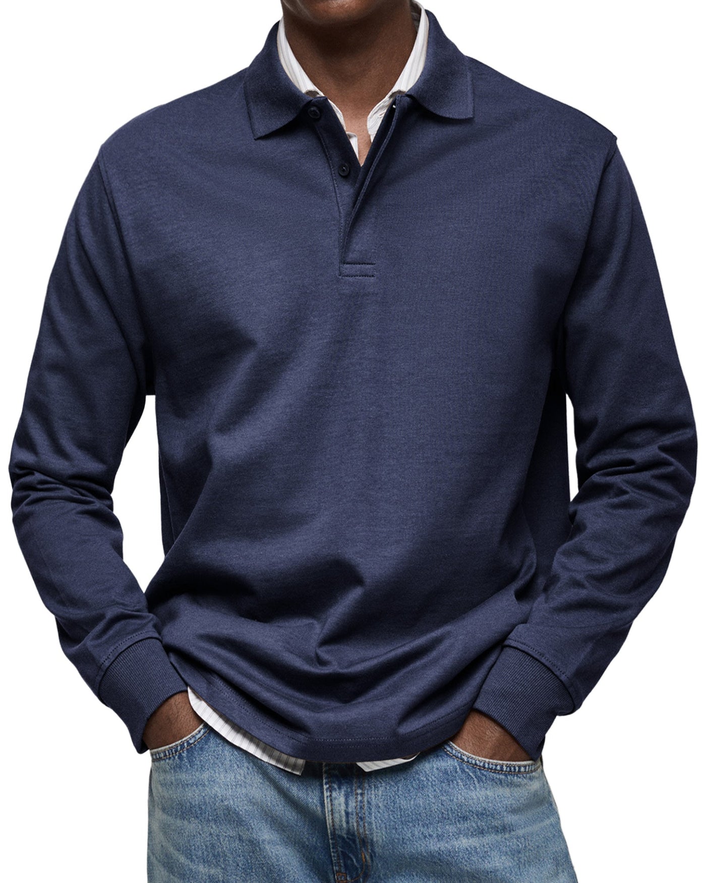 Beeckhoven™ | Casual Polo Shirt with Long Sleeves