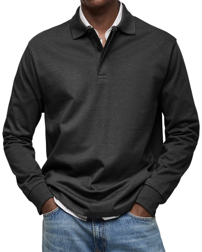 Beeckhoven™ | Casual Polo Shirt with Long Sleeves