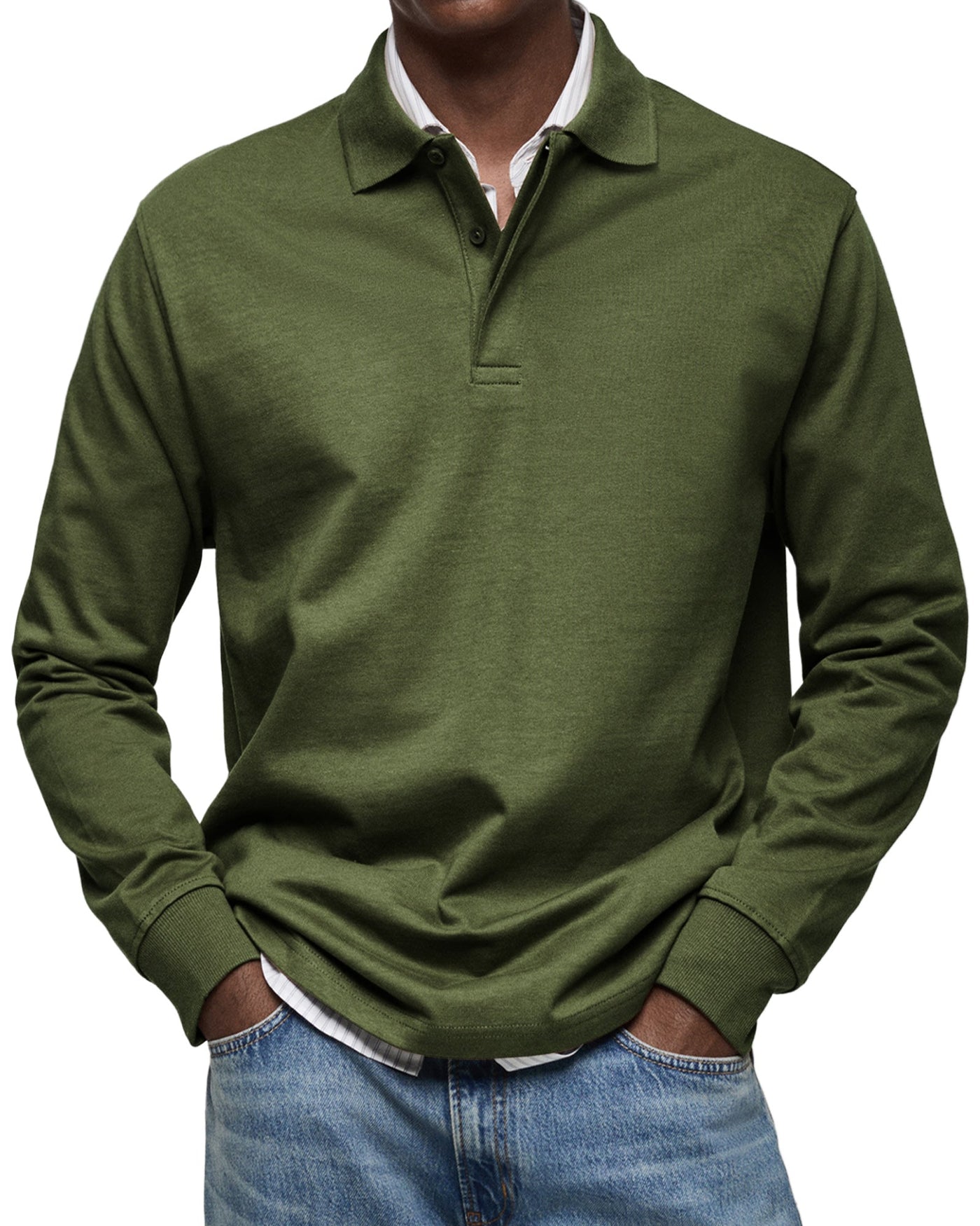 Beeckhoven™ | Casual Polo Shirt with Long Sleeves