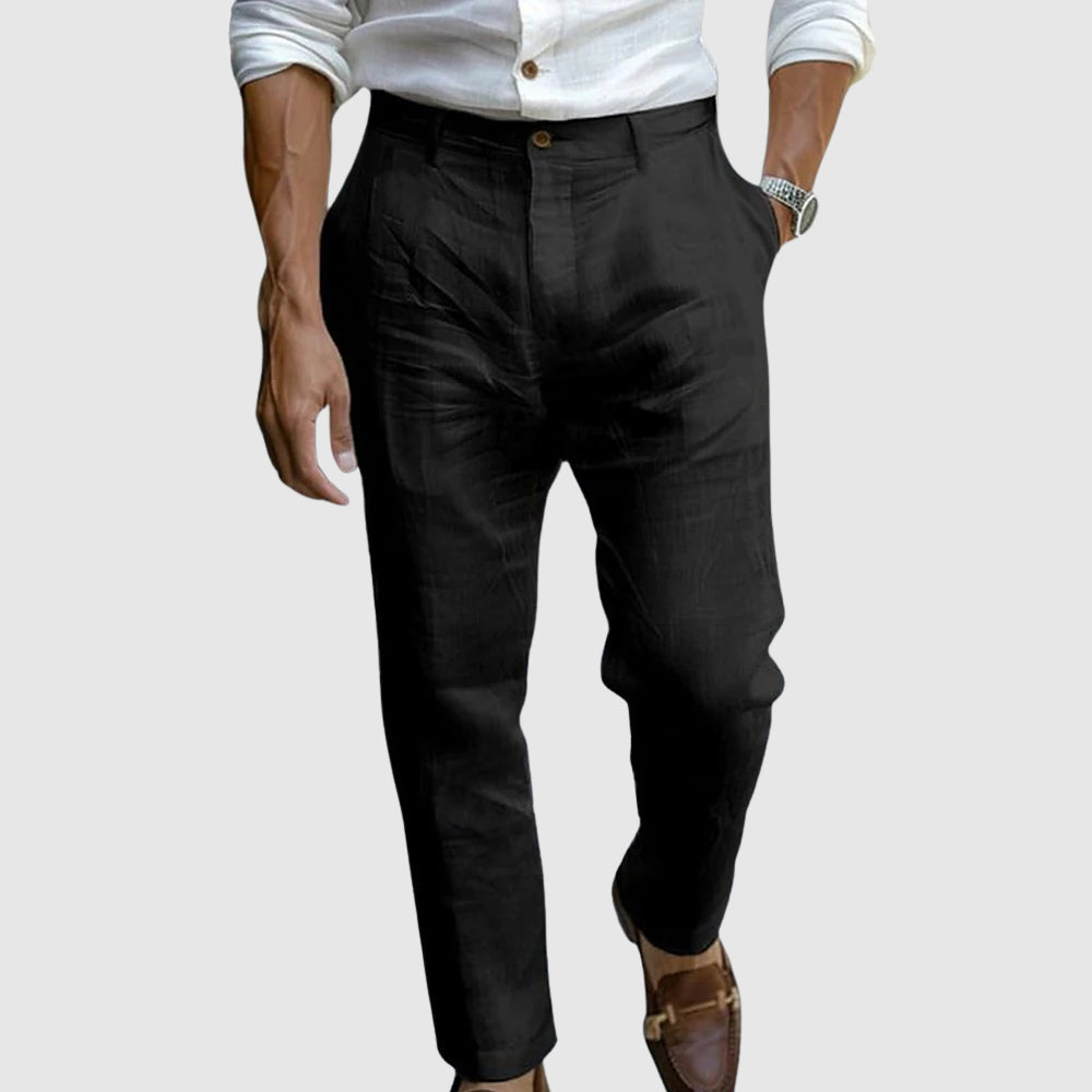 Saint Tropez Chic Linen Pants