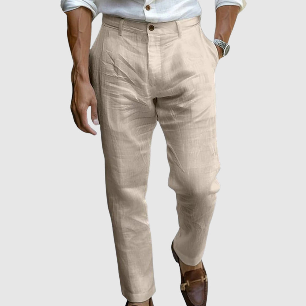 Saint Tropez Chic Linen Pants