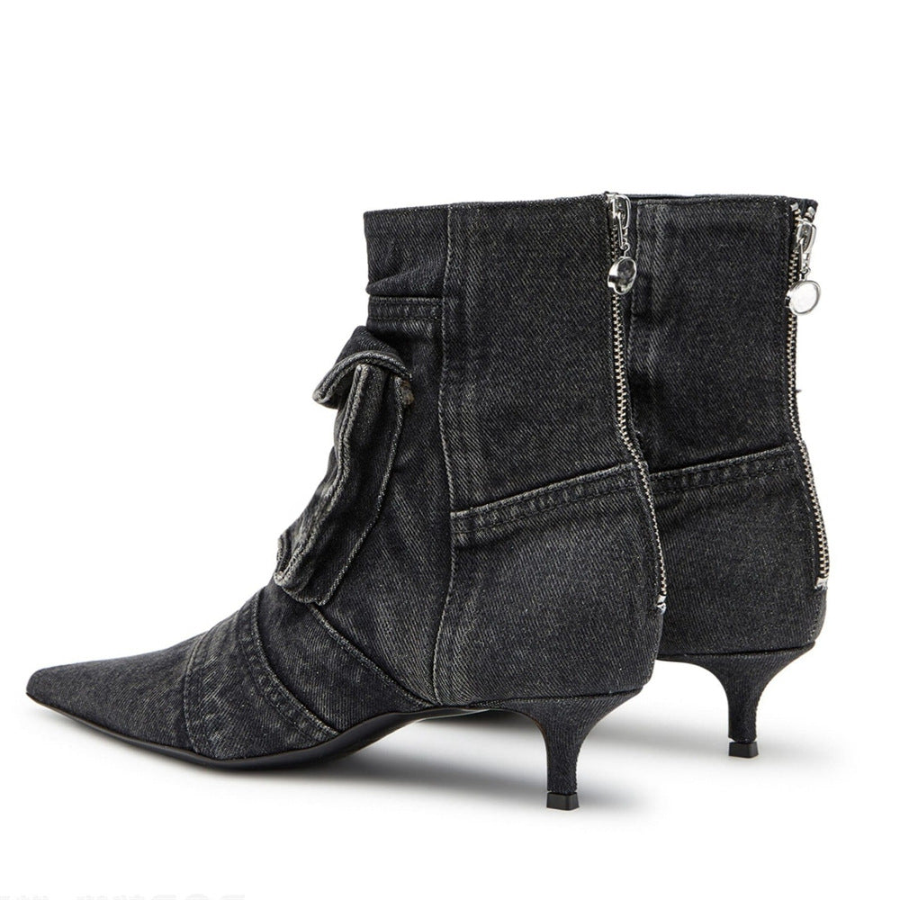 Serena Valenti Denim Boots