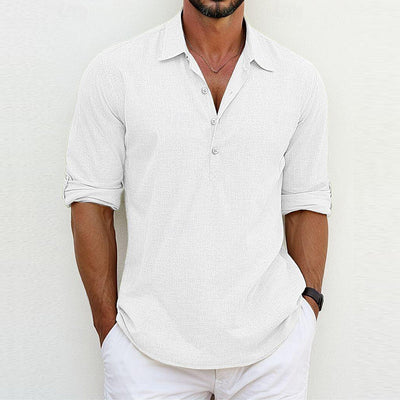 Ricardo - Men's Classic Linen Polo
