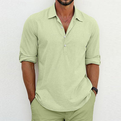 Ricardo - Men's Classic Linen Polo