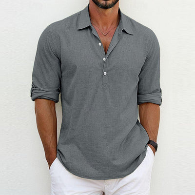 Ricardo - Men's Classic Linen Polo