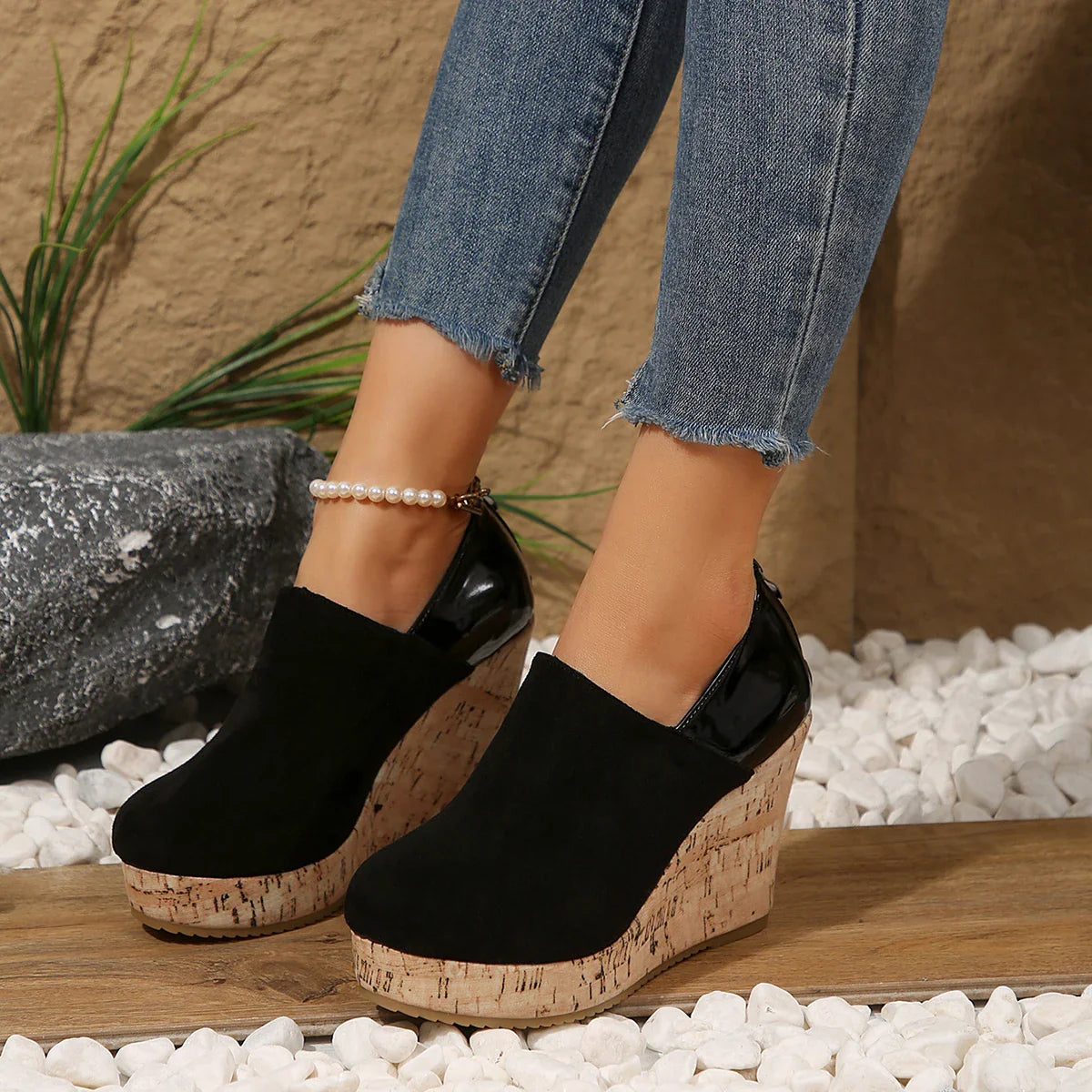 Valenza Wedge Loafers