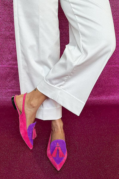 Tessa Tassel Slingbacks
