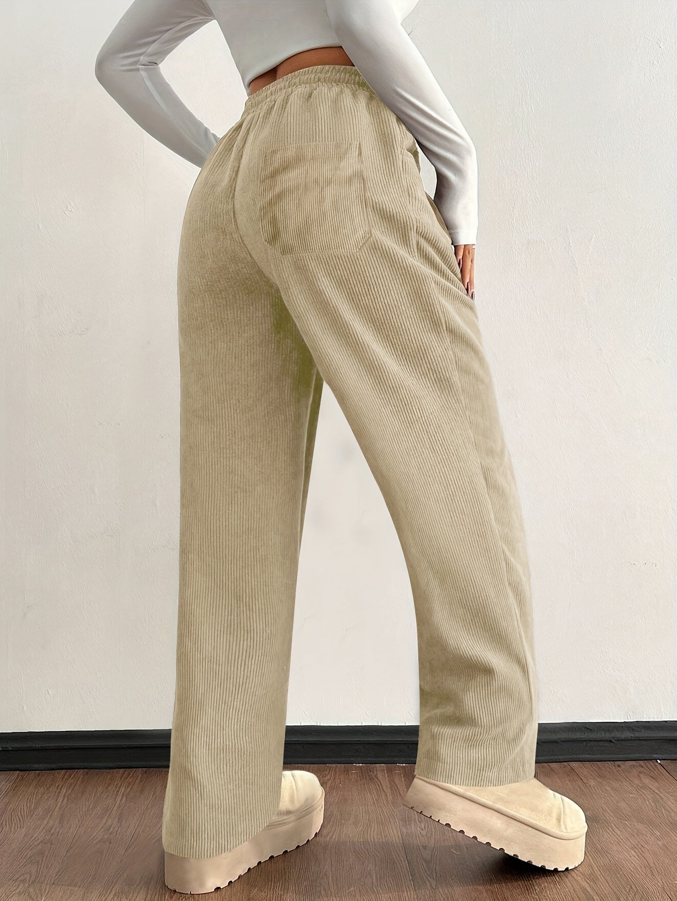Raya Corduroy Jogger Pants