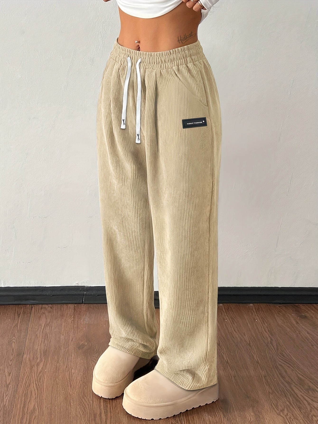 Raya Corduroy Jogger Pants